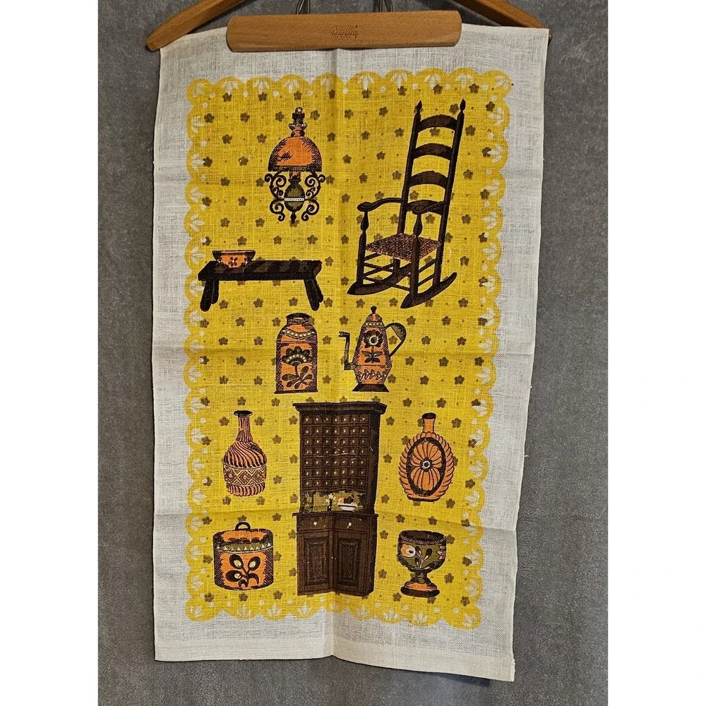 Vintage Print Wall Cloth Hanging 29